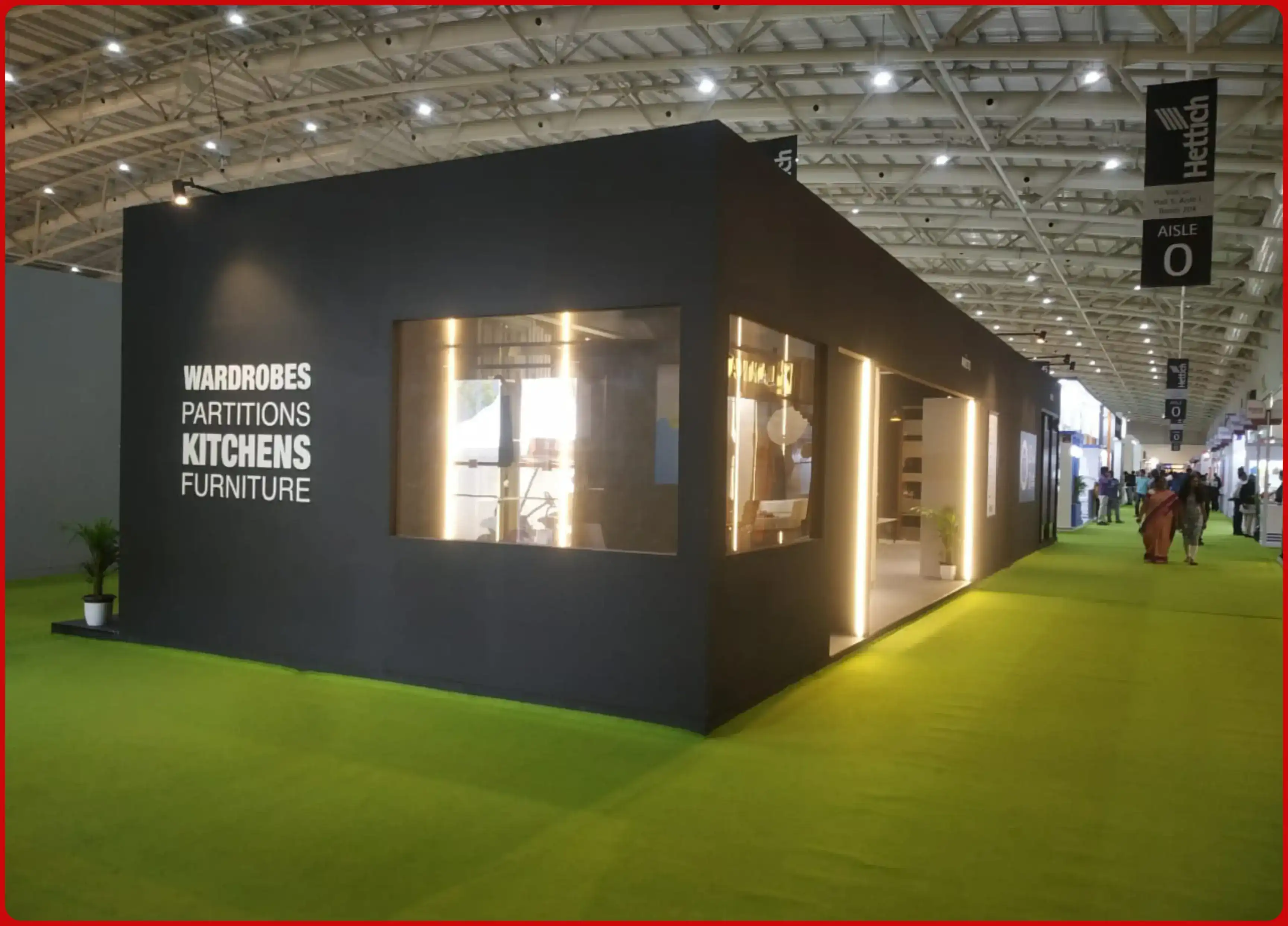 India Wood Expo stand build by Elite Corporate Group 